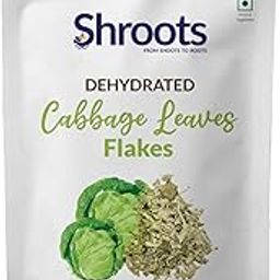 SHROOTS Dehydrated Cabbage Leaves Flakes | 100% Natural & Pure Vegetarian | Machine-Dried for Maximum Freshness | No Preservatives, Nutrient-Rich & Aromatic | Ideal for Cooking, Soups, Curries & Seasoning | 45g Each (Pack of 1)-image-86