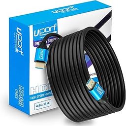 10 Meter 4K HDMI Cable with Ethernet, 4K/2K Ultra HD 1080P Resolution, 18 Gbps High Speed Transmission, Compatible with TV, Laptop, Monitor, Projector, Gaming Console, Blu-ray player & More-image-34