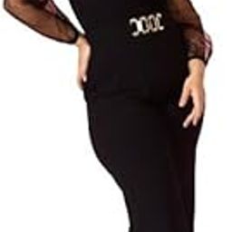 CURVE jumpsuits for women Black Mesh Net Full Sleeve Jumpsuit-image-32