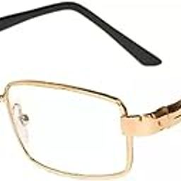 CRIBA Golden Metal Frame Clear Reading Glass +1.00,+1.25,+1.50,+1.75,+2.00,+2.25,+2.50,+2.75,+3.00, +3.25_F-image-45