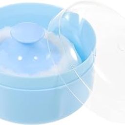 ZAUKY Powder Puff with Container, Blue, for Kids Face and Body(Pack Of 1PCS)-15