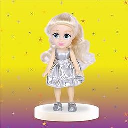 Lil Diva Dolls 6" Glam Girl Luminara Doll for Girls|Soft Movable Body with Realistic Features|Birthday Gift for Kids 3+ Years|Early Learning Toy for Girls|Ideal Gift for Birthdays & Special Occasions-image-8