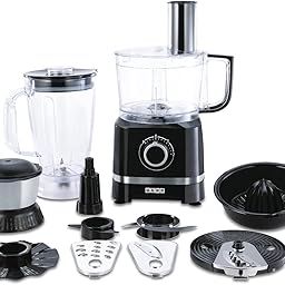 Usha ICHEF Food Processor 800 Watts Copper Motor with 9 Accessories & 8 Functions (BLACK)-21