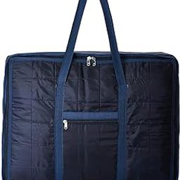 Cotton 20 cms Duffle Bag(TRAVEL06424_Blue)-image-3