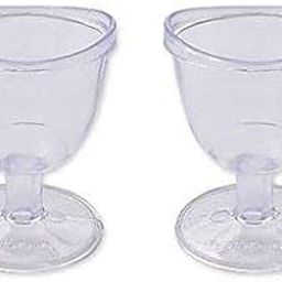PRIME STORE INDIA Om Printed Non Toxic Plastic Eye Wash Cup - Pack Of 4-image-30