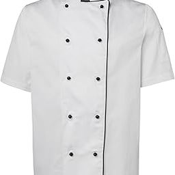 Men's Cotton Chef Coat Professional Coat (White,L,40)-image-50