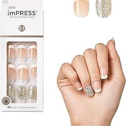 KISS imPRESS Press-On Manicure, Nail Kit, PureFit Technology, Short Press-On Nails, Time Slip, Includes Prep Pad, Mini File, Cuticle Stick, and 30 Fake Nails-image-65