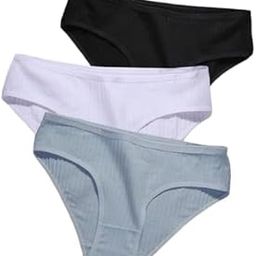 3PCS/Set Cotton Panties Women Underwear Sexy Lingerie Panties Female Lingerie Briefs Solid Color Panty Underpants Intimates-picture-30