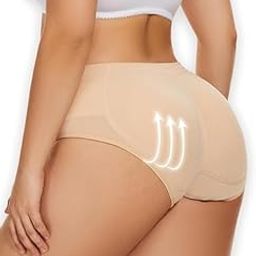 Butt Lifter Panties for Women Padded Underwear Seamless Booty Pads Enhancer Shapewear Butt Lifting Panty Pack of 1-image-13
