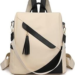 2025 Style Ladies Fashion Travel Student Girls School Backpack National Style Oxford Small Capacity Women's Bag Korean Version of Fashion Simple Anti-theft Travel Backpack (PG-113)-12