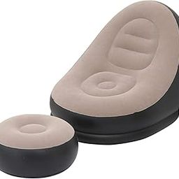 SHIKSHA PATRI Inflatable Recliner Sofa for Ultimate Relaxation & Lounge Chair with Footstool, Durable Material, Lightweight & Portable, Ideal for Home, Office-29