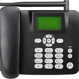 Drumstone (10 Years Warranty) 2G GSM Fixed Wireless Phone with SIM Card Support – Cordless Desk Phone with FM Radio, SMS, Alarm, External Antenna & Big Buttons – for Home, Office, Hotel & Seniors-22