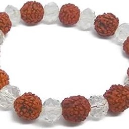Naeva Rudraksha and Cristal braslet 5 mm-picture-21