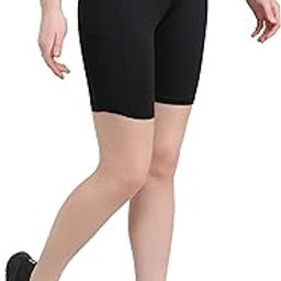 Womens Running Workout Yoga Shorts Pants Half Tights With One Side Zip Pockets-image-64