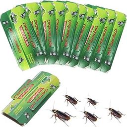 TICJUB 10pcs Cockroach Traps for Kitchen, Room, Office, Strong Adhesive Cockroach Killer, Pesticide Free Cockroach Repellent, Safe and Easy Cockroach Trap-picture-11