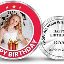 BIS Hallmarked "Express Your Love" Personalized 999 Pure Silver - Round Shape Coin (10g, 20g, 50g, 100g) - Romantic Birthday Gift for Her - Friend - Mom - Wife - Girlfriend - With Certificate-image-82