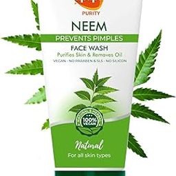 APĀPA Neem Face Wash for Clear, Healthy Skin with Neem Extracts for Deep Cleansing, Oil Control & Even Skin Tone | Non-Comedogenic | For Men & Women | 150 mL-image-68