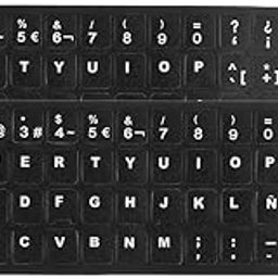 The Style Sutra 2X Spanish White Letters Keyboard Stickers Laptop Computer Protector Cover |Computers/Tablets & Networking | Laptop & Desktop Accessories | Keyboard Protectors-image-9