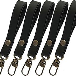THE STYLE SUTRA® 5X Zipper Pull Ends PU Leather Detachable for DIY Wallet Purse Jackets Coats Black Bronze | Clothing, Shoes & Accessories | Womens Handbags & Bags | Handbag Accessories-image-25