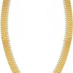 Fashions Traditional Maharashtrian Gold Haram Laxmi Lakshmi Kasu Coin Long Necklace Jewellery Set for Women-image-21