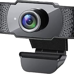 TalkWorks Webcam with Microphone Support - External Camera for Laptop and Desktop - High Resolution and Large Window Size with USB Cable and Dual Microphone Input - Compact and Portable, Black-20