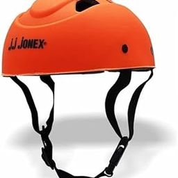 JJ JONEX Protective PVC Helmet Skating and Cycling Age 4 to 7 Year (MYC) (Orange, Small)-picture-19
