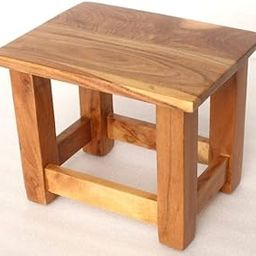 Mini Solid Wood Stool - 23 Cm, 25 Cm, Natural-picture-4