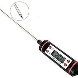 Sakrai Digital Lcd Cooking Food Meat Probe Kitchen Bbq Thermometer Temperature Test Pen, instant read thermometer for Industrial, Grill, Candy, Milk, Oil, Liquid Lab Chemical (Steel 5.9 Inch-image-82
