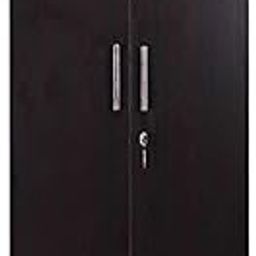 CASPIAN Engineered Wood 2 Door Wardrobe (Walnut Brown) | Pre Assembled Furniture | Cupboard/Almirah for Bedroom, Office & Kid’s Room | Home Clothes Storage Organizer with 5 Shelves & 2 Drawers-image-23