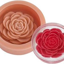 YellowCult™ 3D Soap Silicone Mould for Art & Craft, DIY, Resin Art, Handles, Soap, Chocolates, Candies, Ice Cubes, Candles Making Supplies [Camellia Flower Soap Mould]-image-70
