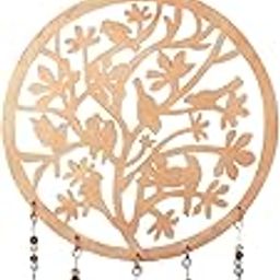 Metal Wind Chimes Bell Tree for Home Balcony Garden Positive Energy, Home Decor Hanging Long Brass Bells Gifts for Loved, Home, Office, Living Room Decoration-image-56