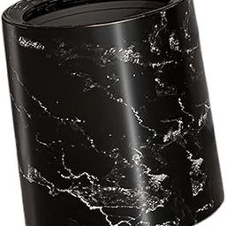 CALANDIS™ Trash Can Round Large Capacity Bathroom Bin For Laundry Room Bedroom Kitchen Black M | Trash Cans & Wastebaskets | Household Supplies & Cleaning-image-52