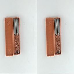 advancedestore Squared Shape Motor Carbon Brush with Spring For Sewing Machine [Pack of 2Boxes]-picture-6