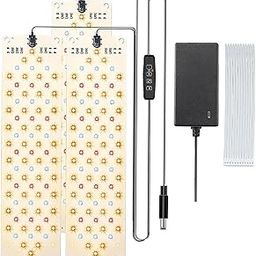 CALANDIS™ LED Grow Light Dimmable 20W Plant Growing Lamp for Garden Fruits Houseplants 3 Panels Light-image-74