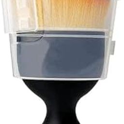 Magicflex Car Detailing Brush, Curved Handle Cleaning Brush for Car Air Vents and Interior, Black-image-0