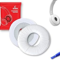 Crysendo Headphone Cushion for Son-y MDR- ZX100, ZX110 Headphones | Replacement Ear Cushion Earpads Leather & Foam Pads (White)-picture-32