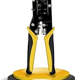 Civon Modular Network RJ45 RJ11 RJ12 Crimping Tool, Network Cable Cutting Stripping Crimper/Wire Stripper/Wire Cutter, for 8P/6P/4P /CAT5/CAT5e/CAT6/CAT6A All in One Crimping Tool-14