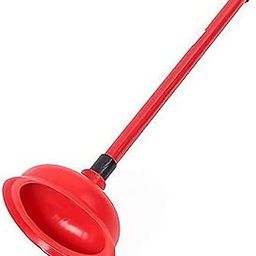 Syaladeu Toilet Plunger Bathroom Sink Rubber Power Drain Cleaning Pump Toilet Suction Cup (Colors May Vary)-image-53