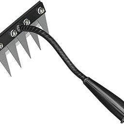 MYADDICTION Garden Weeder Tool Labor Saving Weeds Remover for Farm Backyard Agricultural 5 Tines-picture-18