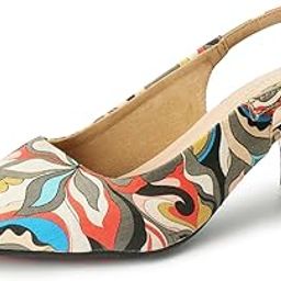 Fashion Casual Cone Heels Sandals With Solid Comfortable TPR Sole For Womens & Girls-image-1