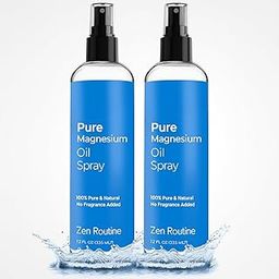 ANY WAYS Pure Magnesium Oil Spray – 100% Natural & Fragrance-Free, Muscle Recovery, Stress Relief, Sleep Aid, Joint Pain Relief, Transdermal Magnesium Supplement – 12oz by Zen Routine (2)-image-97