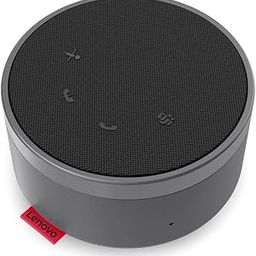 Lenovo Go Speakerphone (USB-C) | Microsoft Teams Certified | Dual Omnidirectional Mics with 1.5m Range | 3X Noise Reduction | 265g Light | Far-Field Pick-up Technology | Acoustic Echo Cancellation-0