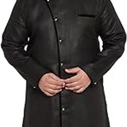 Men's Silk Blend Sherwani Only Top-image-16