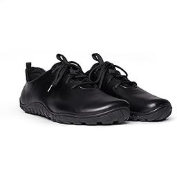 BAER Men's URBN Leder Klassisch Barefoot Shoes (BAER Sole) – Zero Drop, Wide Toe Box, Premium Leather, Flexible Sole – Everyday Comfort (Black)-picture-10