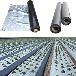 Singhal 25 Micron Mulching Paper/Sheet 1 x 400 Mtr for Sustainable Gardening and Enhanced Crop Yields-image-39
