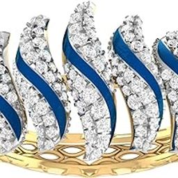 pc jeweller 18k (750) Yellow Gold and Solitaire Ring for Women-picture-18