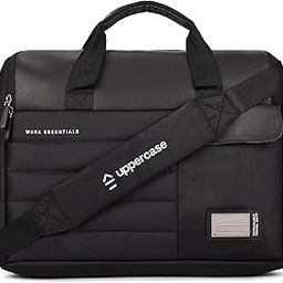 uppercase 14L Omega 03 Professional Laptop Messenger Bag | up to 15.6''| 3x More Water Resistant| With Rainproof Zippers| Tablet Compartment| Multiple Organisers| Office Bag for Men & Women (Black)-29