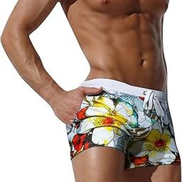 Swimwear Swimming Shorts Trunk,Men's Swim Trunks Surf Quick Dry Fashion Zipper Shorts Beach Pocket Swimsuit-image-79