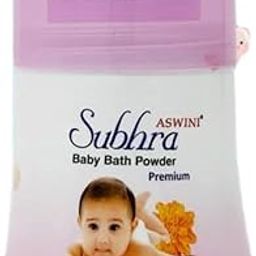Subhra Premium Herbal Baby Bath Powder - 100% Safe for Babies & Children-image-50