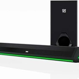 GOVO GOSURROUND 900 | 200W Soundbar | 2.1 Channel Home Theatre | Deep Bass from 6.5” Subwoofer | BT v5.3, HDMI, AUX, USB Connectivity | 4 EQ Modes | Sleek Remote & LED Lights+Display (Platinum Black)-25